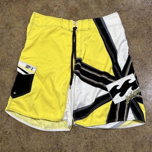 Billabong Other - Vintage Y2k Andy Irons Billabong Boardshorts Size 40 Surf Swim Rising Sun